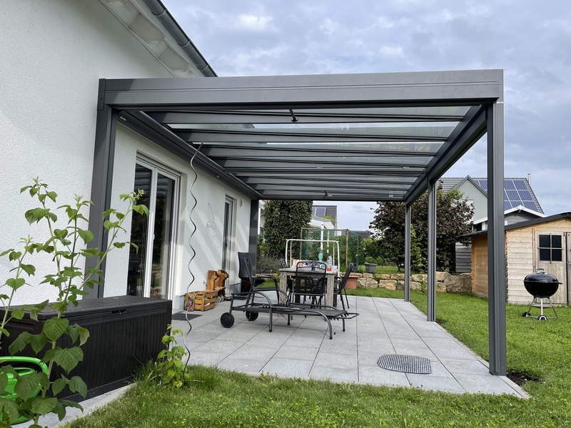 Terrassendach Glasdach - Deck - Stuttgart - by Merkle GmbH Rollladen und  Sonnenschutz